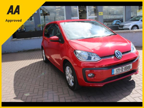 Volkswagen up! Hatchback, Petrol, 2017, Red