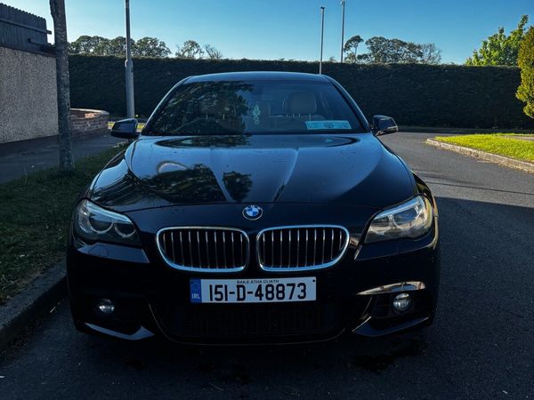 BMW 5-Series Saloon, Diesel, 2015, Black