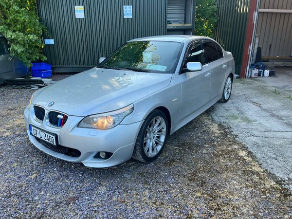 BMW 5-Series Saloon, Diesel, 2007, Silver
