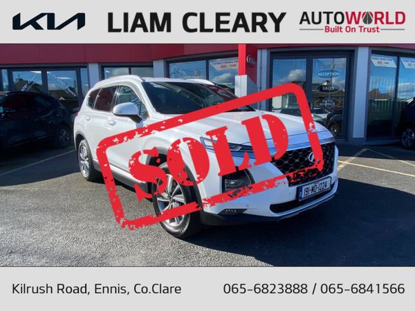 Hyundai Santa Fe Estate, Diesel, 2019, White
