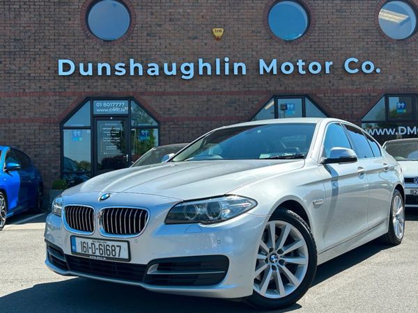 BMW 5-Series Saloon, Diesel, 2016, Silver
