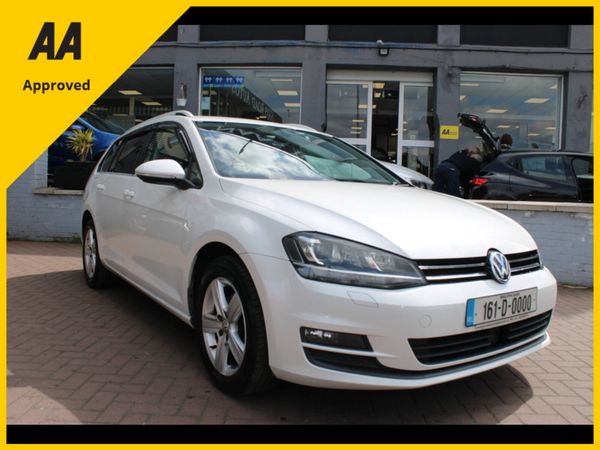 Volkswagen Golf Estate, Petrol, 2016, White