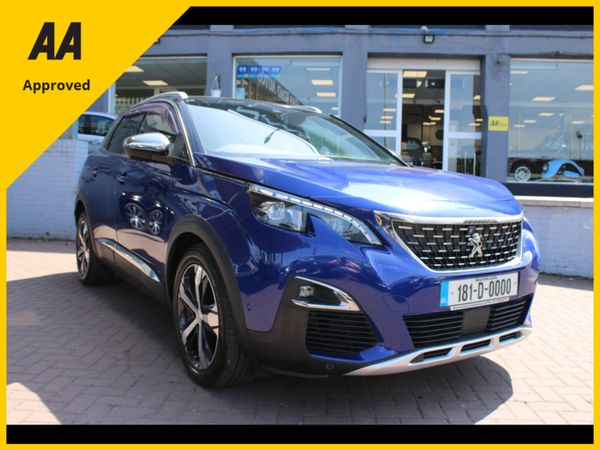 Peugeot 3008 Estate, Diesel, 2018, Blue