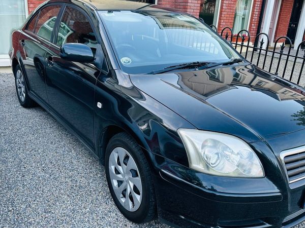 Toyota Avensis Saloon, Petrol, 2005, Black