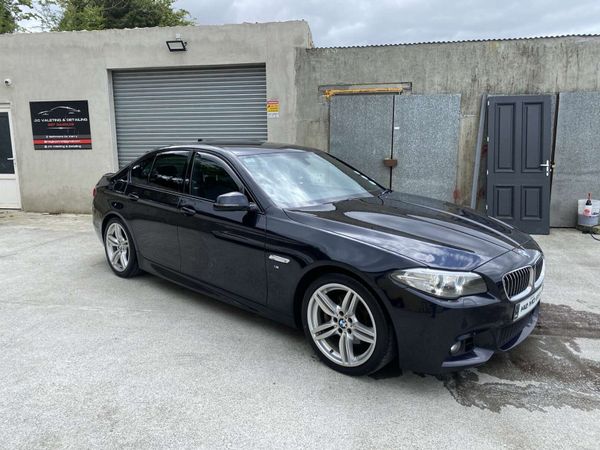 BMW 5-Series Saloon, Diesel, 2014, Black