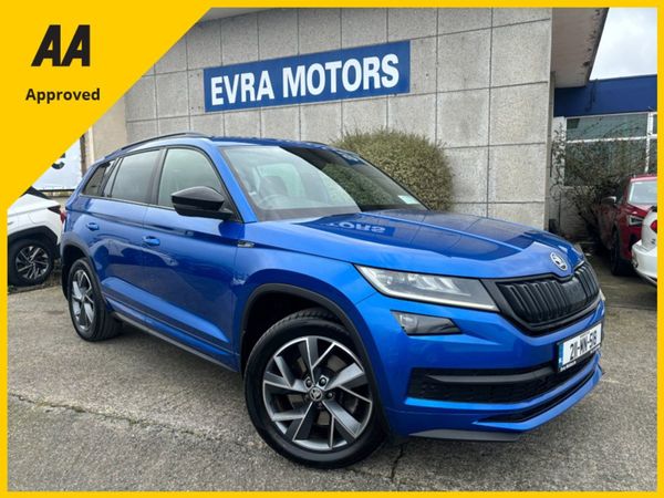 Skoda Kodiaq SUV, Diesel, 2021, Blue