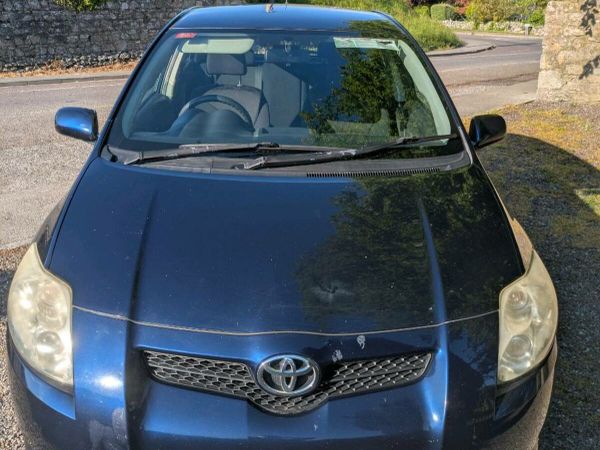 Toyota Auris Hatchback, Petrol, 2007, Blue