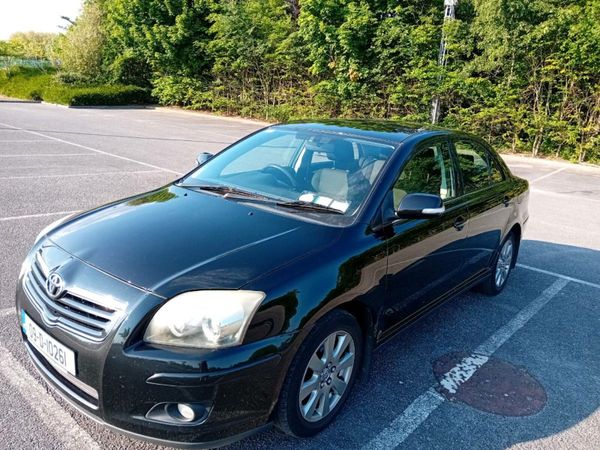 Toyota Avensis Saloon, Petrol, 2009, Black