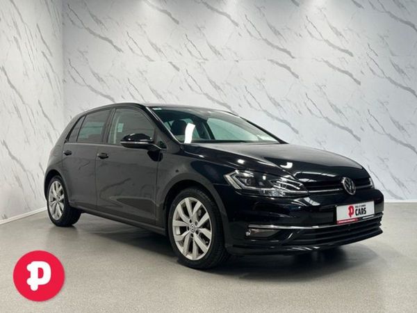 Volkswagen Golf Hatchback, Petrol, 2018, Black