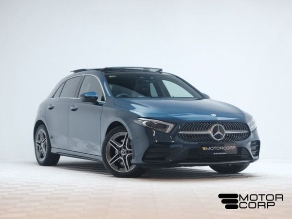 Mercedes-Benz A-Class Hatchback, Hybrid, 2021, Blue