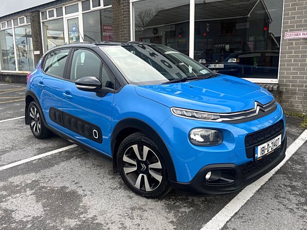 Citroen C3 Hatchback, Diesel, 2018, Blue