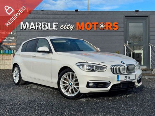 BMW 1-Series Hatchback, Petrol, 2016, White