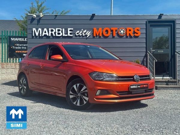 Volkswagen Polo Hatchback, Petrol, 2019, Orange