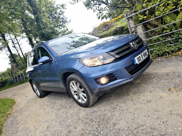 Volkswagen Tiguan SUV, Diesel, 2013, Blue