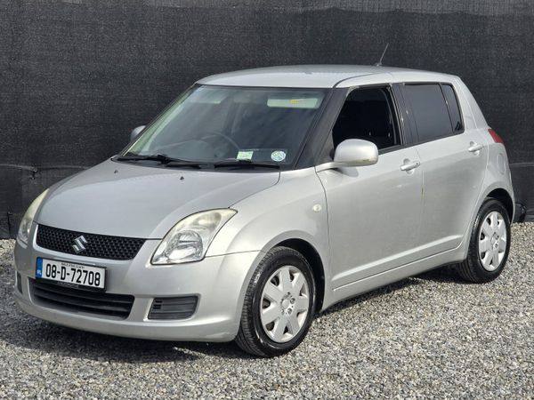 Suzuki Swift Hatchback, Petrol, 2008, Silver