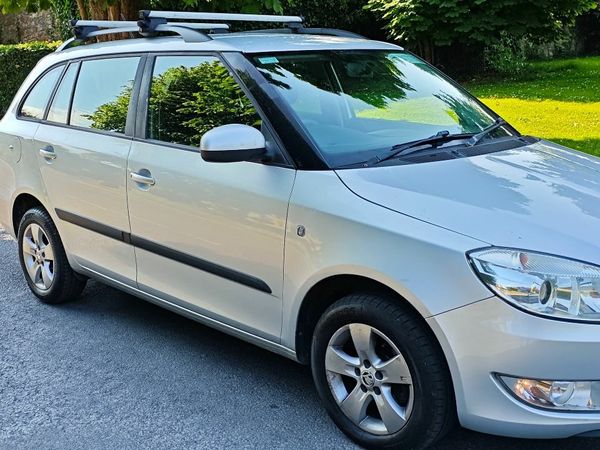 Skoda Fabia Estate, Diesel, 2015, Silver