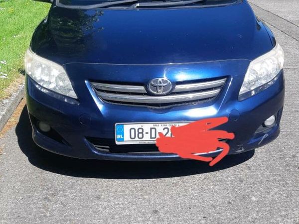 Toyota Corolla Saloon, Petrol, 2008, Blue