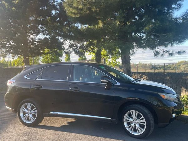 Lexus RX SUV, Petrol Hybrid, 2010, Black