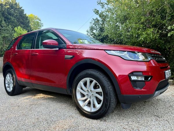 Land Rover Discovery Sport SUV, Diesel, 2019, Red