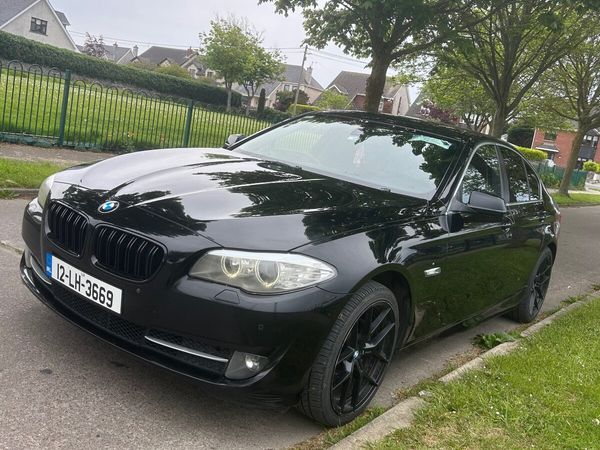 BMW 5-Series Saloon, Diesel, 2012, Black
