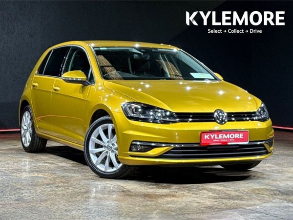Volkswagen Golf Hatchback, Petrol, 2019, Gold