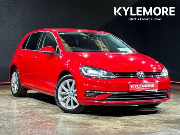 Volkswagen Golf Hatchback, Petrol, 2018, Red