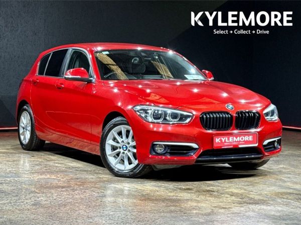 BMW 1-Series Hatchback, Petrol, 2016, Red