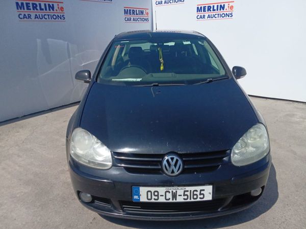 Volkswagen Golf Hatchback, Diesel, 2009, Black