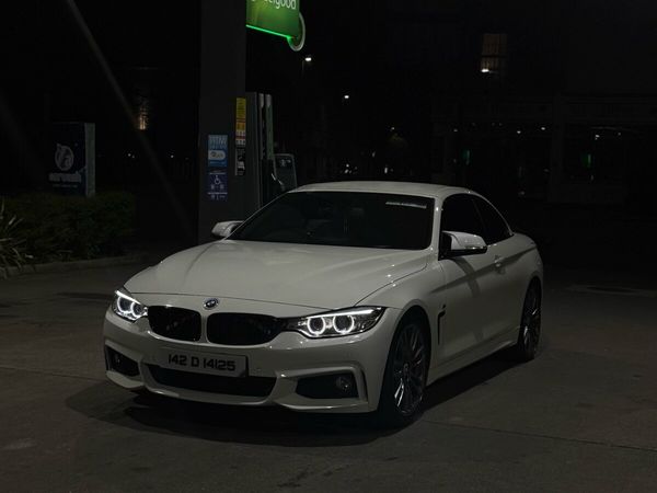 BMW 4-Series Convertible, Diesel, 2014, White