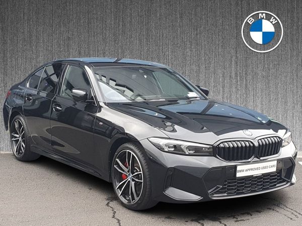 BMW 3-Series Saloon, Petrol Plug-in Hybrid, 2024, Black
