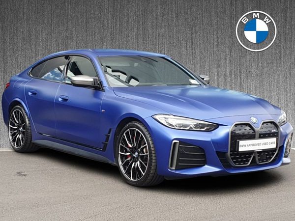 BMW i4 Hatchback, Electric, 2022, Blue