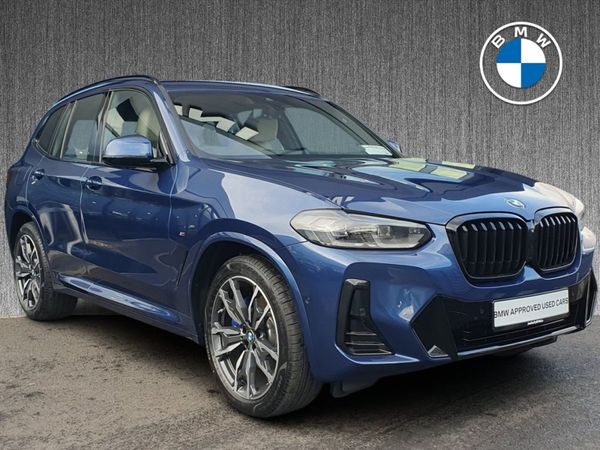 BMW X3 SUV, Diesel Hybrid, 2025, Blue
