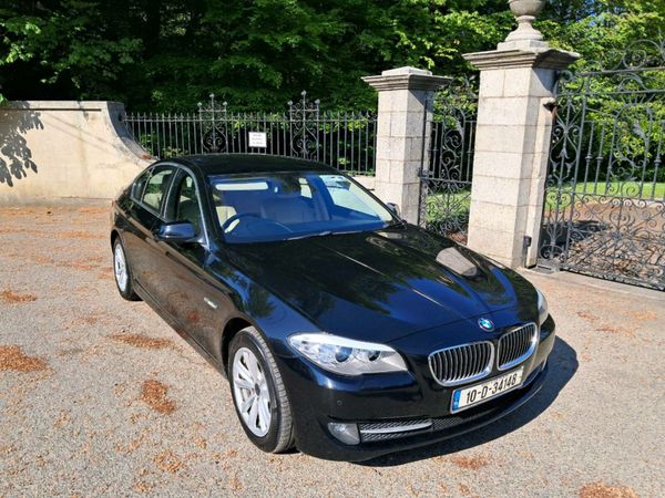 BMW 5-Series Saloon, Diesel, 2010, Black