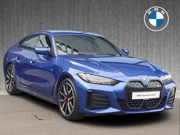 BMW i4 Hatchback, Electric, 2023, Blue