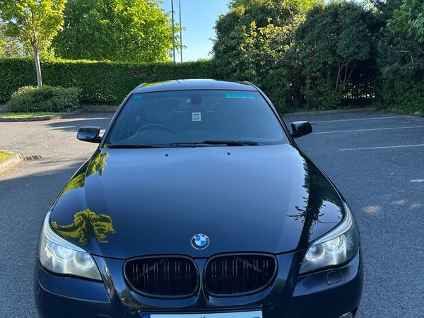 BMW 5-Series Saloon, Diesel, 2008, Black