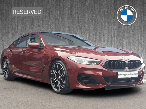 BMW 8-Series Saloon, Petrol, 2022, Red