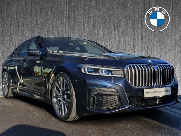 BMW 7-Series Saloon, Petrol Plug-in Hybrid, 2020, Black