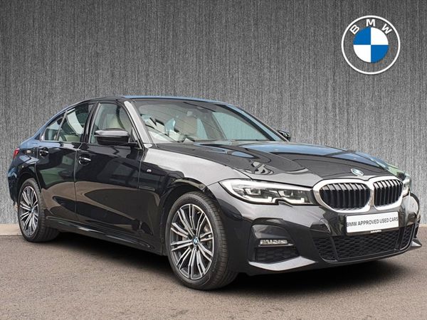 BMW 3-Series Saloon, Petrol Plug-in Hybrid, 2020, Black