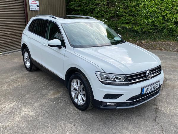Volkswagen Tiguan SUV, Diesel, 2018, White