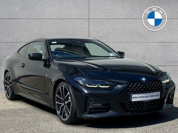 BMW 4-Series Coupe, Diesel Hybrid, 2023, Black