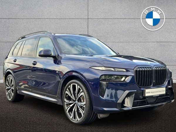 BMW X7 SUV, Diesel Hybrid, 2024, Blue