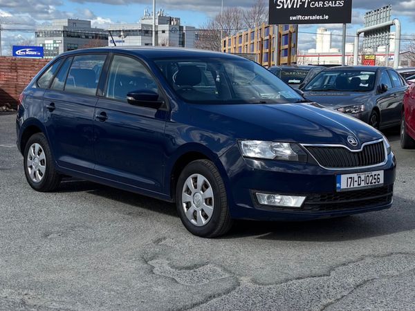 Skoda Rapid Hatchback, Diesel, 2017, Blue