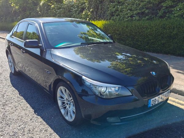 BMW 5-Series Saloon, Diesel, 2008, Black