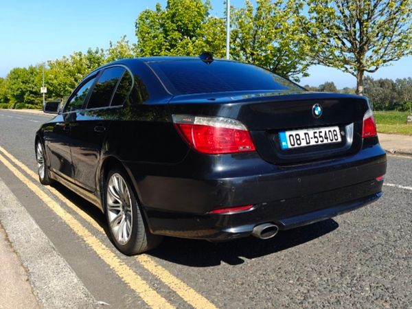 BMW 5-Series Saloon, Diesel, 2008, Black