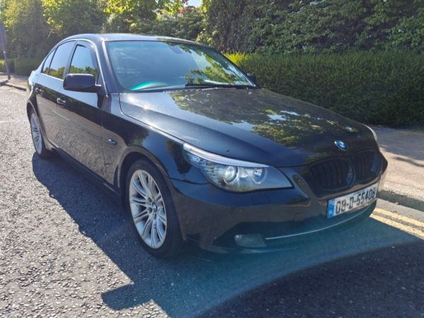 BMW 5-Series Saloon, Diesel, 2008, Black