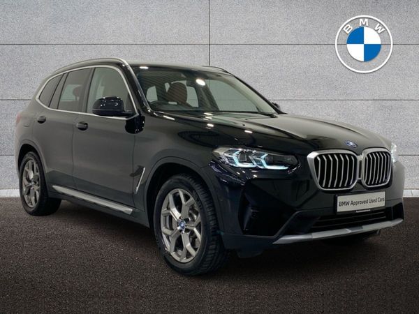 BMW X3 SUV, Petrol Plug-in Hybrid, 2024, Black