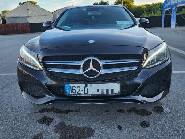 Mercedes-Benz C-Class Estate, Petrol Plug-in Hybrid, 2016, Black