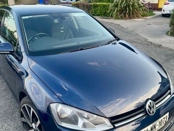 Volkswagen Golf Hatchback, Diesel, 2014, Blue