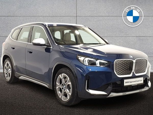 BMW iX1 SUV, Electric, 2024, Blue
