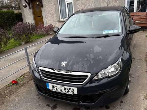 Peugeot 308 Hatchback, Diesel, 2016, Grey